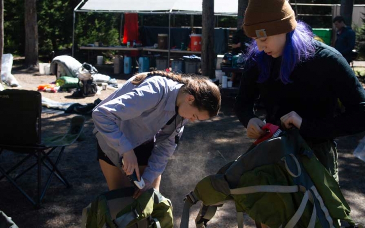backpacking camp for teens